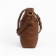 Brown Leather Shoulder Bag Casual for Women